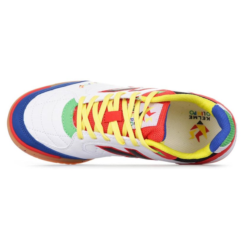 Kelme Olimpo halové topánky - Farba: Biela, Veľkosť: 38