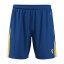 Fußballshorts Macron Skara Eco - Farbe: Königsblau/Gelb, Größe: L