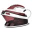 Solac Optima Center 2400 CPB6050 steam station, red and white