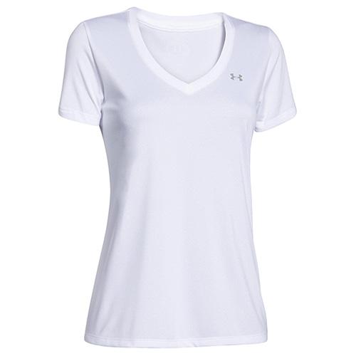 Under Armour Dámské triko Tech SSV Solid white