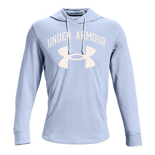 Under Armour Rival Terry BIG logo HD Světle modrá
