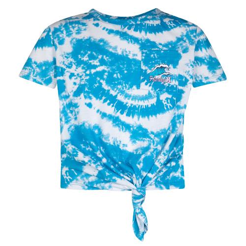 Hurley Tie Front Pocket dívčí triko