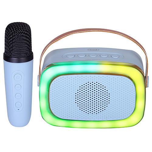 Trevi XR 8A01 modrý karaoke mikrofon s em XR 8A01 B Party