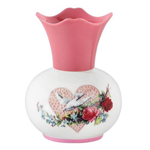 Maison Berger katalytická lampa Paris Messagere de l´Amour bílo/růžová výška 14 cm