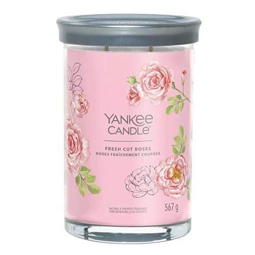 Levně Yankee Candle Signature tumbler FRESH CUT ROSSES 567 g