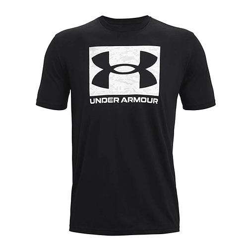 Under Armour triko UA ABC CAMO BOXED LOGO SS-BLK 1361673-001