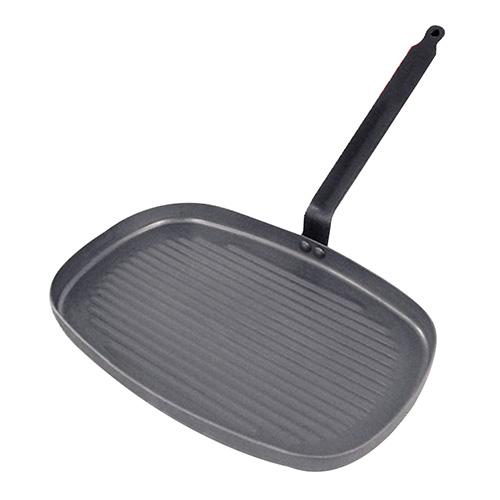 Levně de Buyer Grilovací pánev CARBONE PLUS 38 x 26 cm, ocel