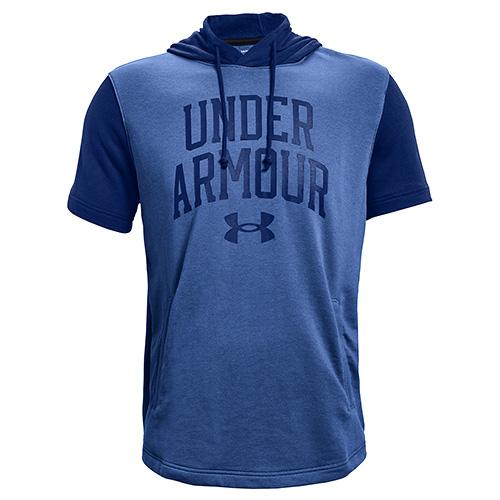 UA RIVAL TERRY CLRBLK SS HD-PPL - 3412363