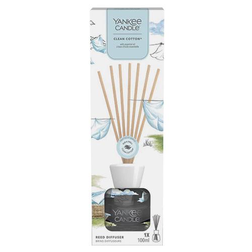 Yankee Candle Clean Cotton aroma difuzér s náplní 100 ml