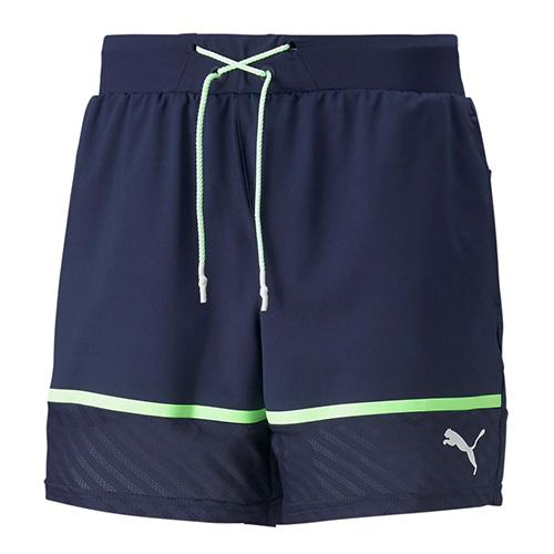 Puma pánské kraťasy TRAIN BREEZE 5 SHORT PEACOAT 52152806 Tmavě modrá