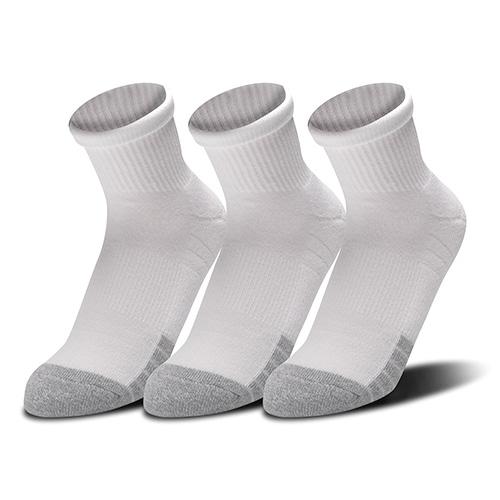 Under Armour ponožky UA Heatgear Quarter 3pk bílá