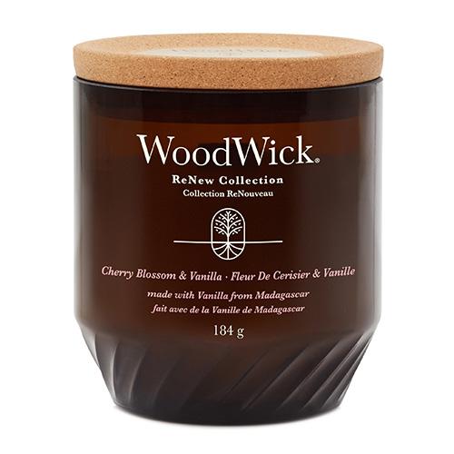Levně WoodWick ReNew CHERRY BLOSSOM & VANILLA 184 g