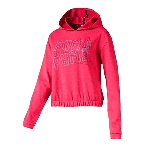 Puma Feel It Feel It stylová dámská mikina s kapucí v růžové