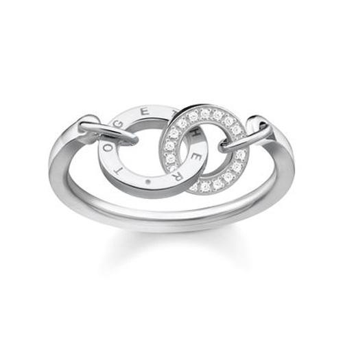Thomas Sabo Prsten Sterling Silver TS 3816