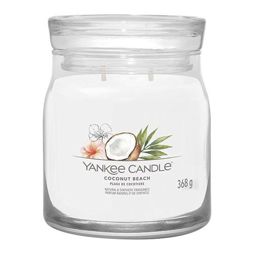 Levně YANKEE CANDLE Coconut Beach svíčka 368g / 2 knoty (Signature střední)
