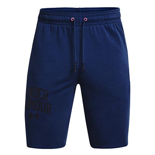 UA RIVAL TERRY CLLGT SHORT-BLU - 3422455