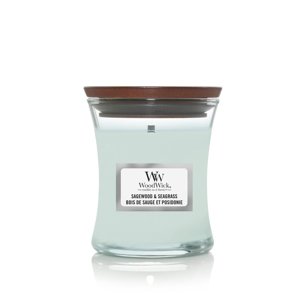 WoodWick Sagewood & Seagrass 85 g