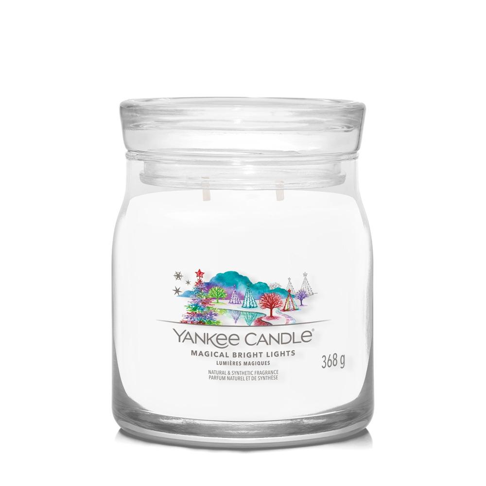 Svíčka Yankee Candle Signature střední, Magical Bright Light