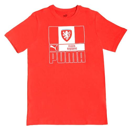 Puma tričko ČESKÁ REPUBLIKA FtblCore red