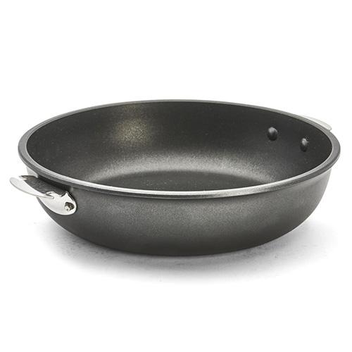 De Buyer Pánev na soté CHOC EXTREME LOQY 28 cm černá hliník