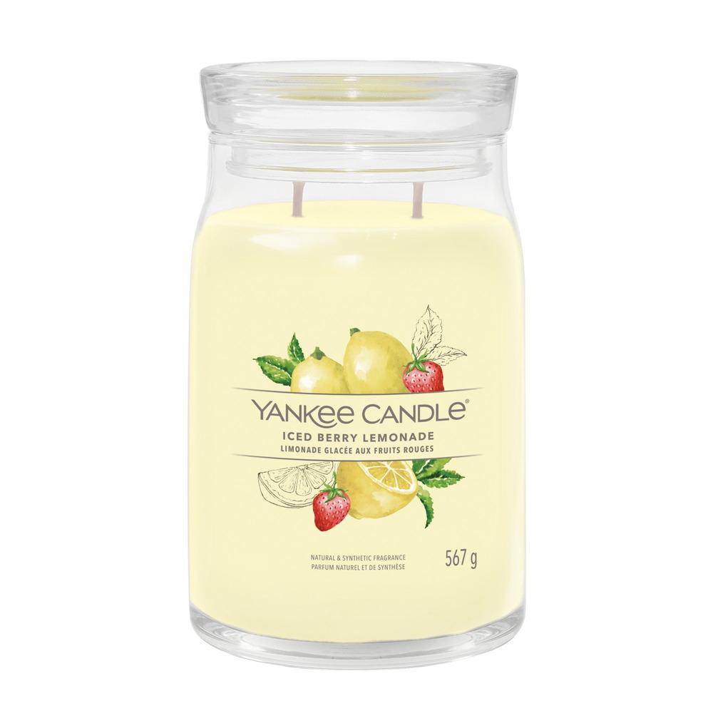 Svíčka Yankee Candle Signature velká, Iced Berry Lemonade