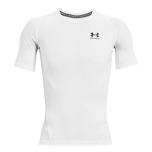 Under Armour pánské kompresní tričko HG Armour Comp SS bilé