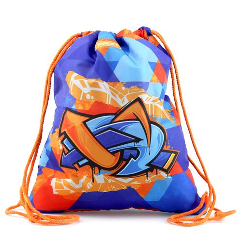 Target Graffiti modro oranžová