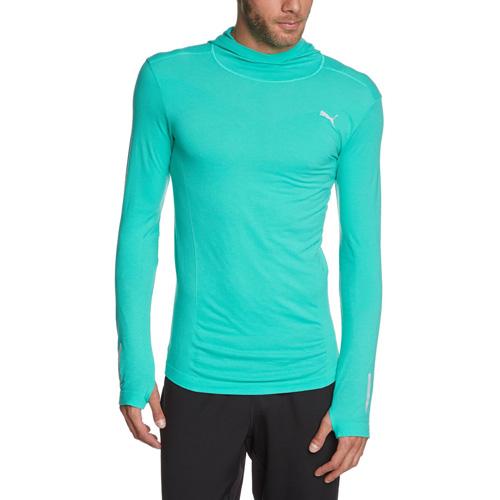 Puma PR Cross Hooded LS Tee PR Cross Hooded LS Tee