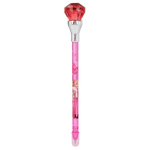 Propiska se svítícím diamantem Top Model One Love, dark pink
