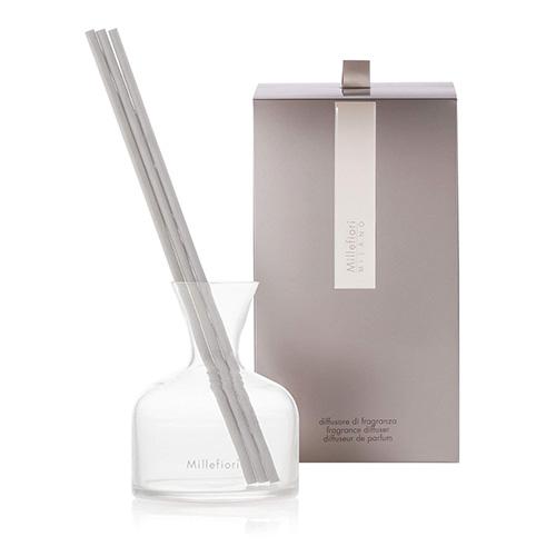 Millefiori Air Design Vase White Fragrance Diffuser GLASS Skleněný difuzér na vonný olej s tyčinkami