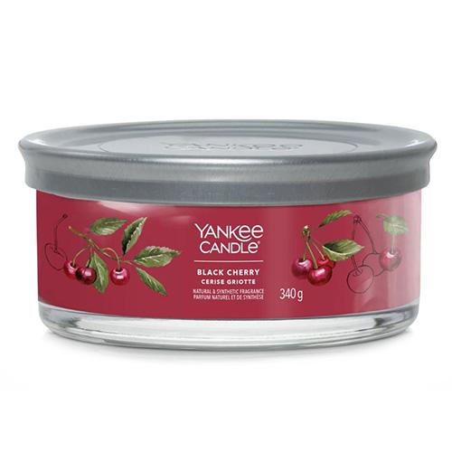 Levně Yankee Candle Signature Black Cherry YC Signature tumbler 340g