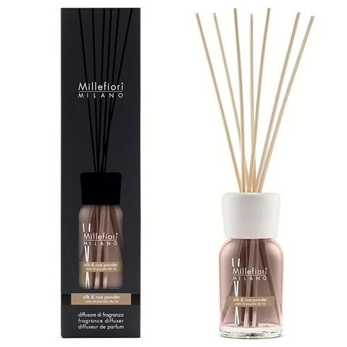 Millefiori Milano Silk & Rice Powder aroma difuzér s náplní 100 ml