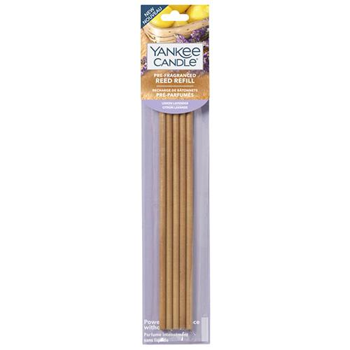 YANKEE CANDLE Pre-Fragranced Lemon Lavender voňavé tyčinky náplň 5 stébel