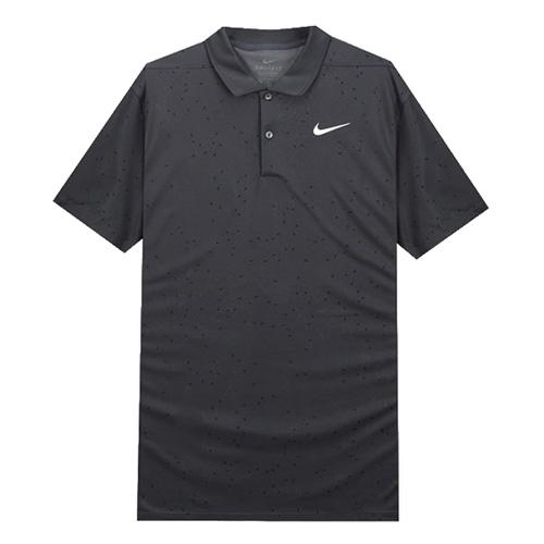 Nike Victory pánská sportovní polokošile Victory Micro Print Golf s krátkým rukávem a technologií Dri-FIT