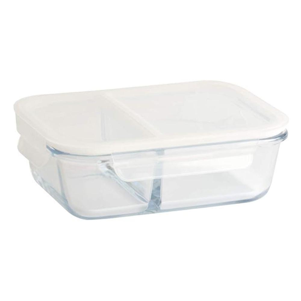 Levně PKV-032 Skl.dóza na jídlo, dělená 0,95 l