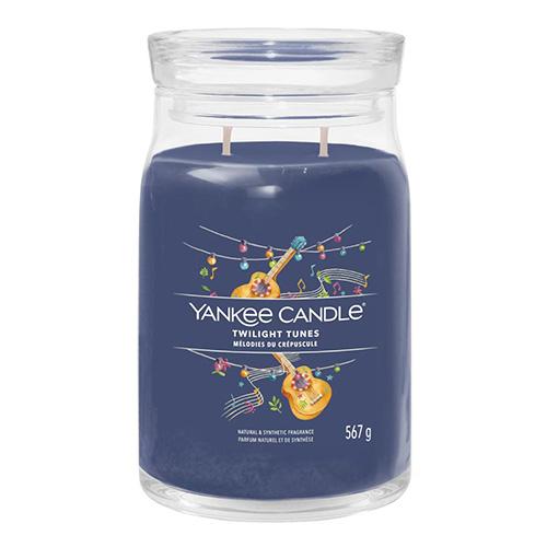 Levně YANKEE CANDLE Twilight Tunes svíčka 567g / 2 knoty (Signature velký)