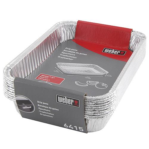 Odkapávací hliníkové misky malé Weber