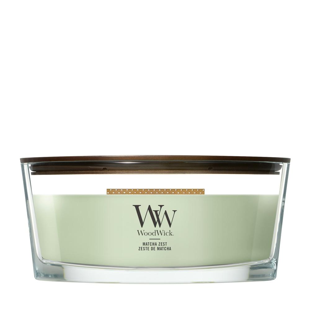 Svíčka WoodWick loď, Matcha Zest