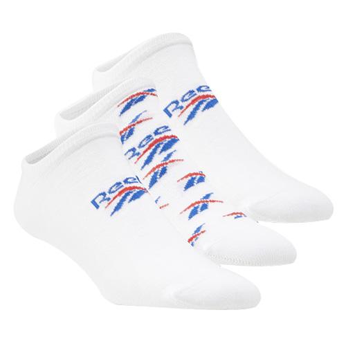 Reebok ponožky CL FO Invisible Sock 3P Bílá