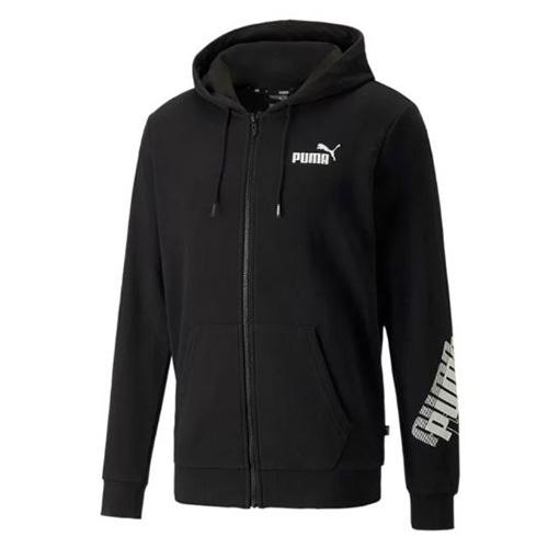 Pánská mikina Puma Power Logo Full-Zip TR