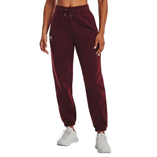 Dámské tepláky Under Armour Essential Fleece JoggersDámské teplákové kalhoty Essential Fleece Joggers od značky Under Armour v různém barevném provedení.