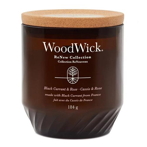 Levně WoodWick ReNew BLACK CURRANT & ROSE 184 g