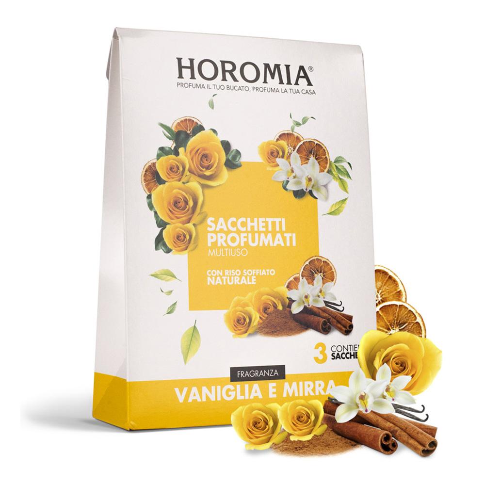 Horomia Vonné sáčky Vaniglia e Mirra 3 ks