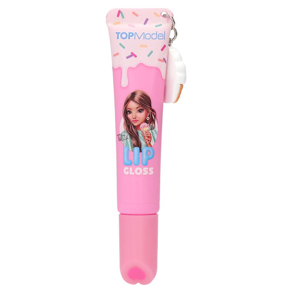 Levně Lesk na rty s přívěskem Top Model Beauty&Me – jahoda, Candy