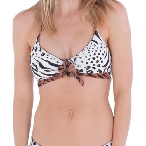 Hurley Animix Revo Knot Front dámské plavky