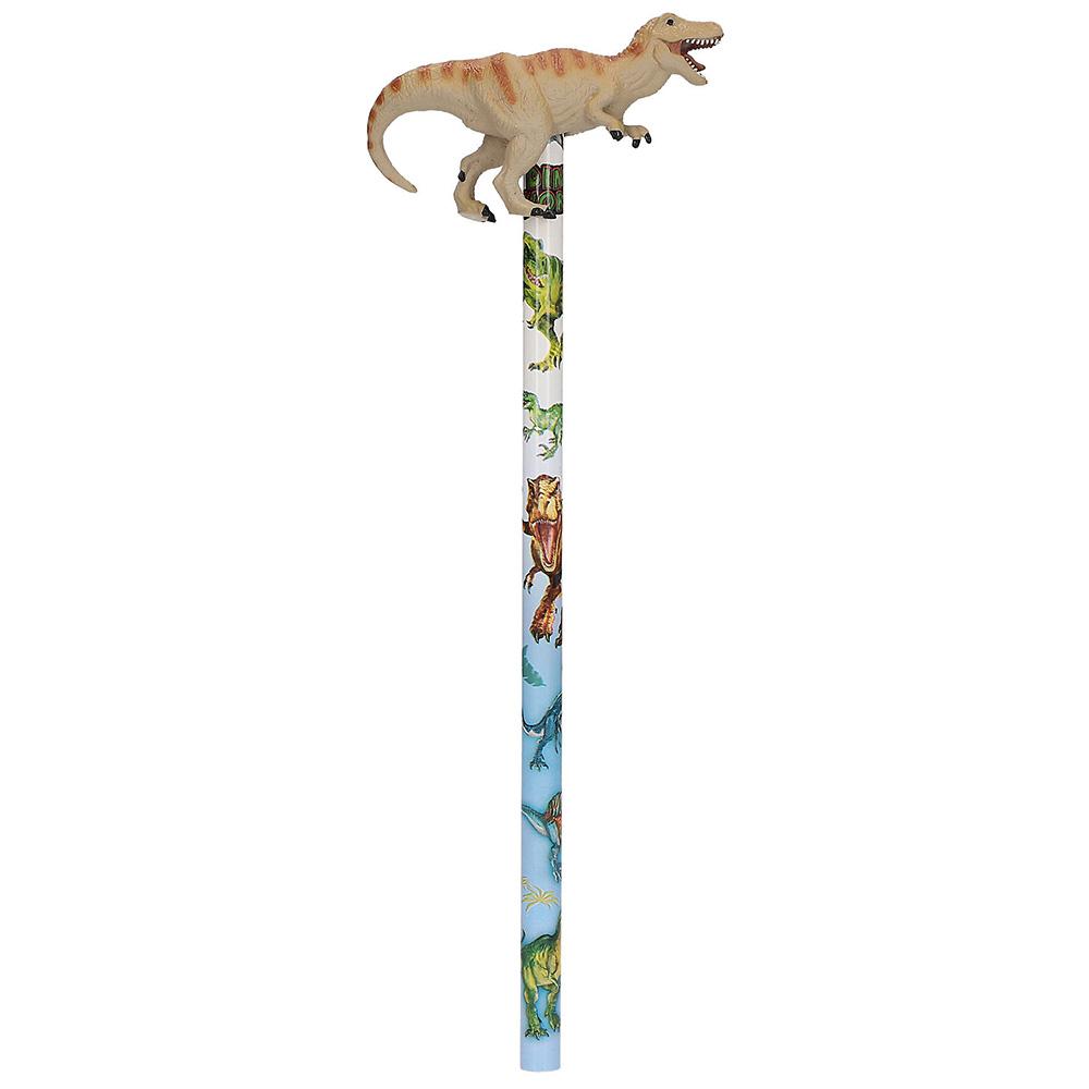 Levně Grafitová tužka s figurkou Dino World, dinosaurus T-Rex