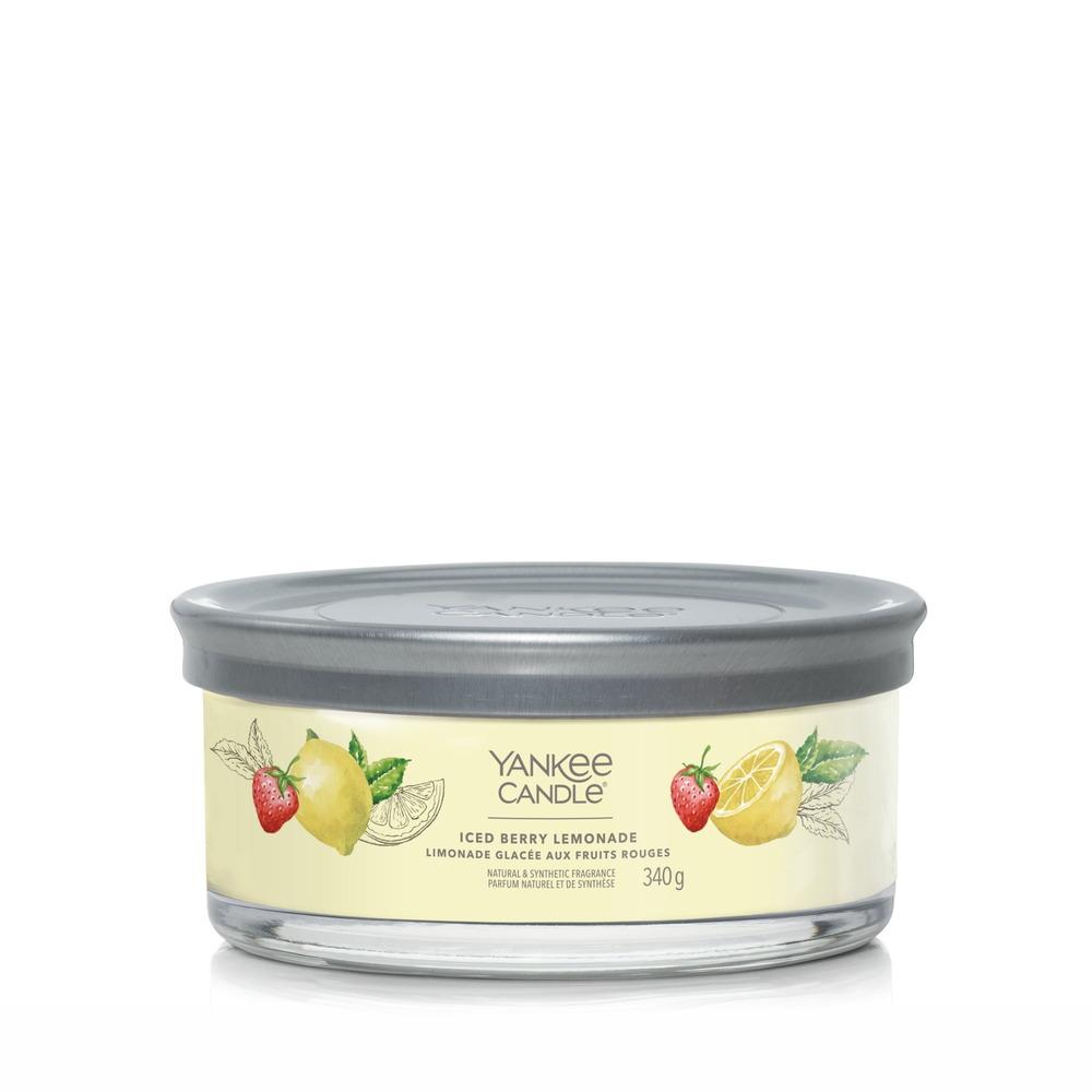 Svíčka Yankee Candle Signature Tumbler střední, Iced Berry Lemonade