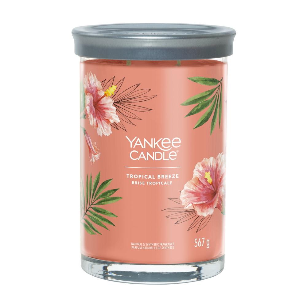 Svíčka Yankee Candle Signature Tumbler velká, Tropical Breeze