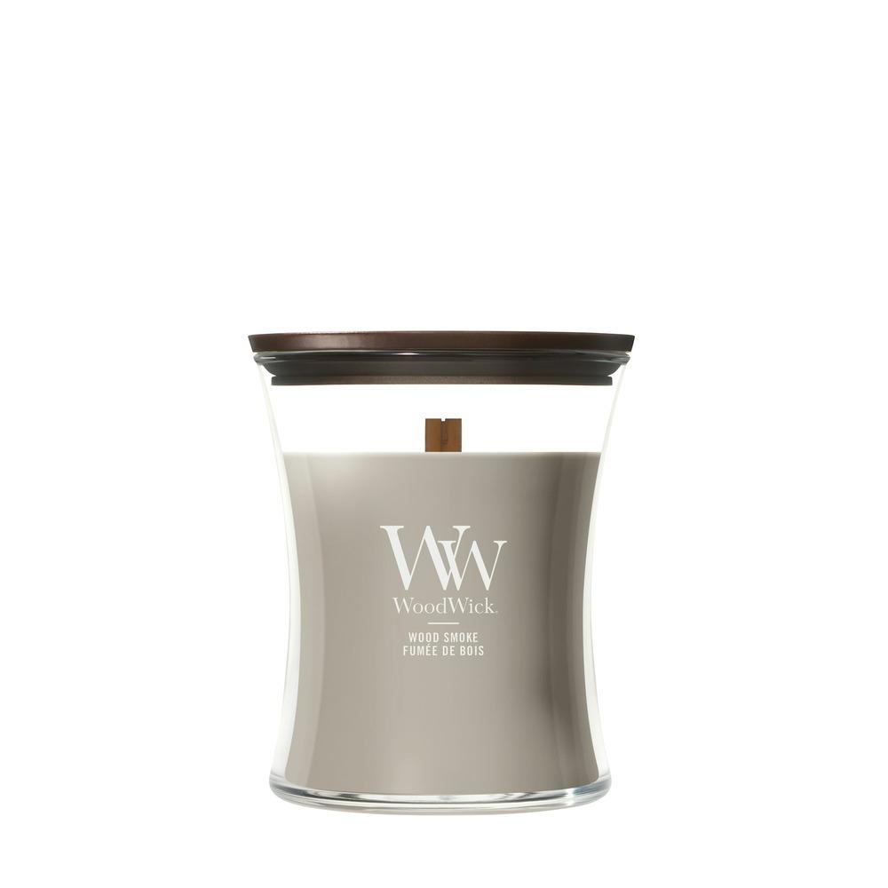 Svíčka WoodWick střední, Wood Smoke