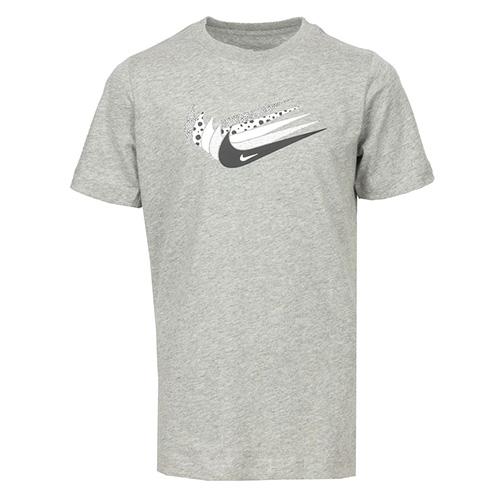 Nike Sportswear dětské bavlněné triko s krátkým rukávem a potiskem na hrudi